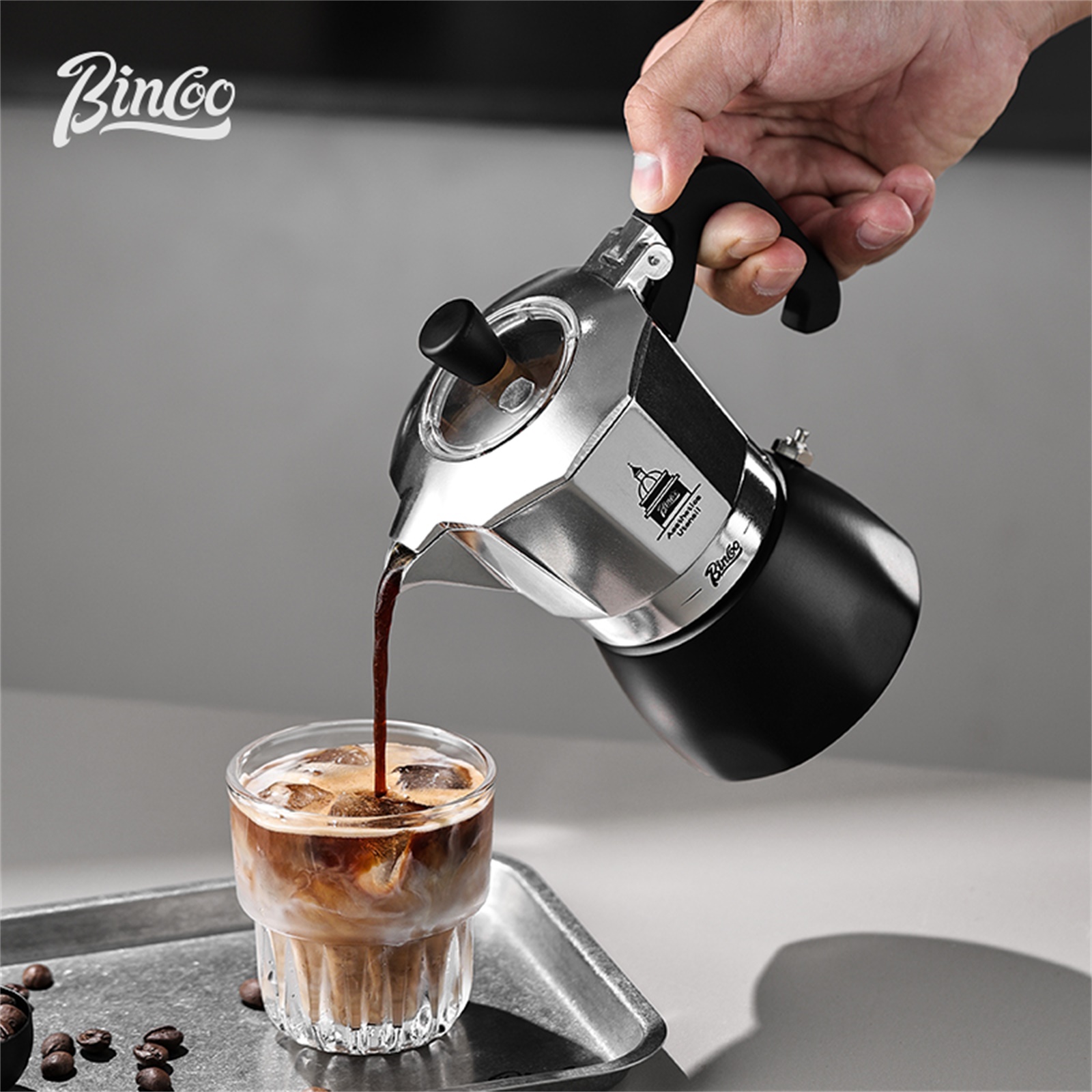 Coffee Equipment Brands - BINCOO Dwu-zaworowy Moka Pot, Ekspres do