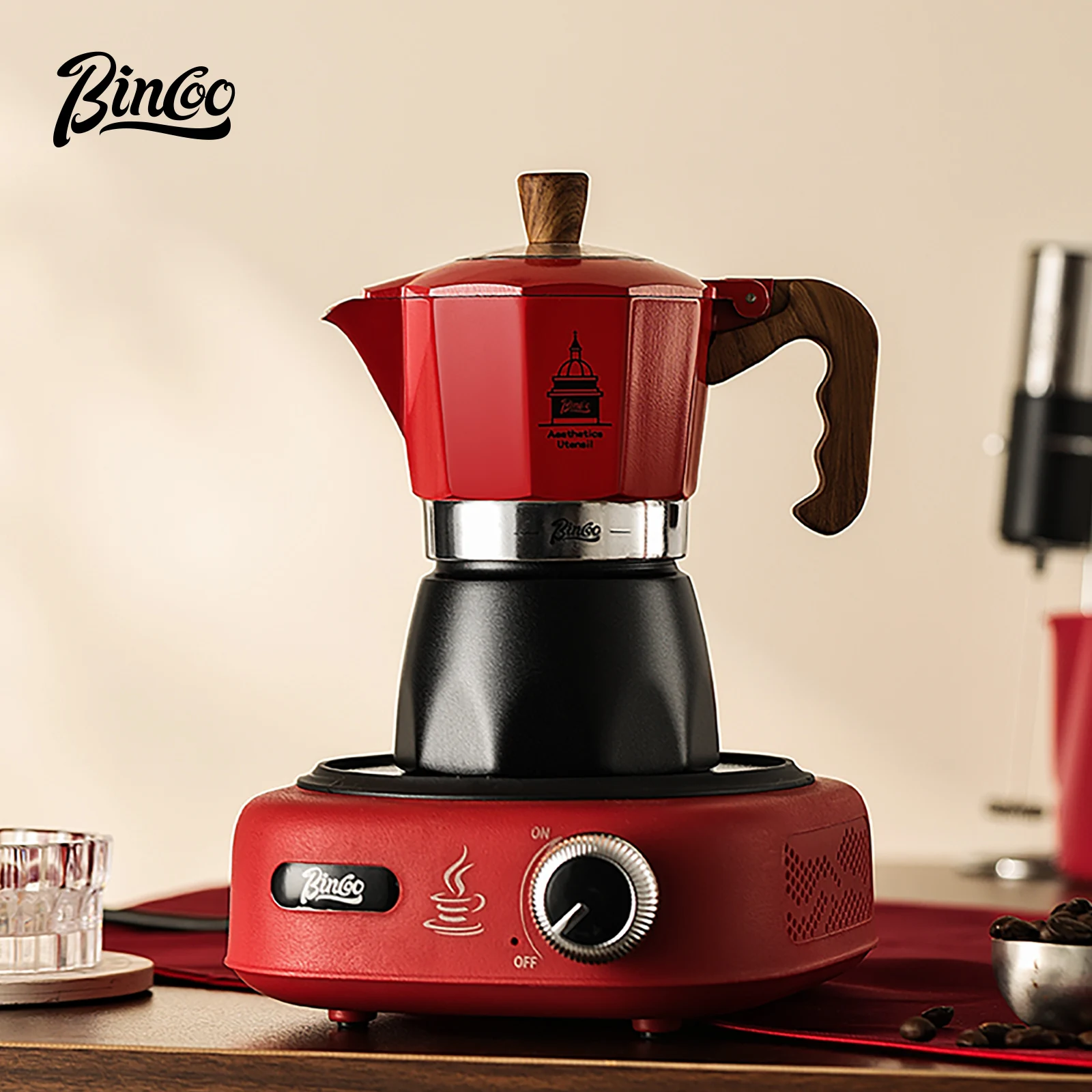 Ekspres do kawy Moka Bincoo z  – Coffee Equipment Brands recenzja i cena