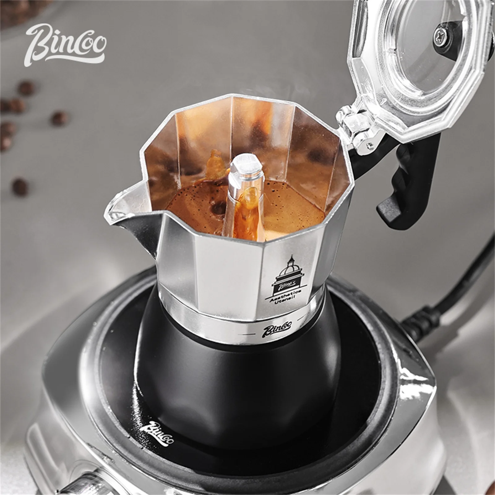 BINCOO Dwu-zaworowy Moka Pot,  – Coffee Equipment Brands recenzja i cena