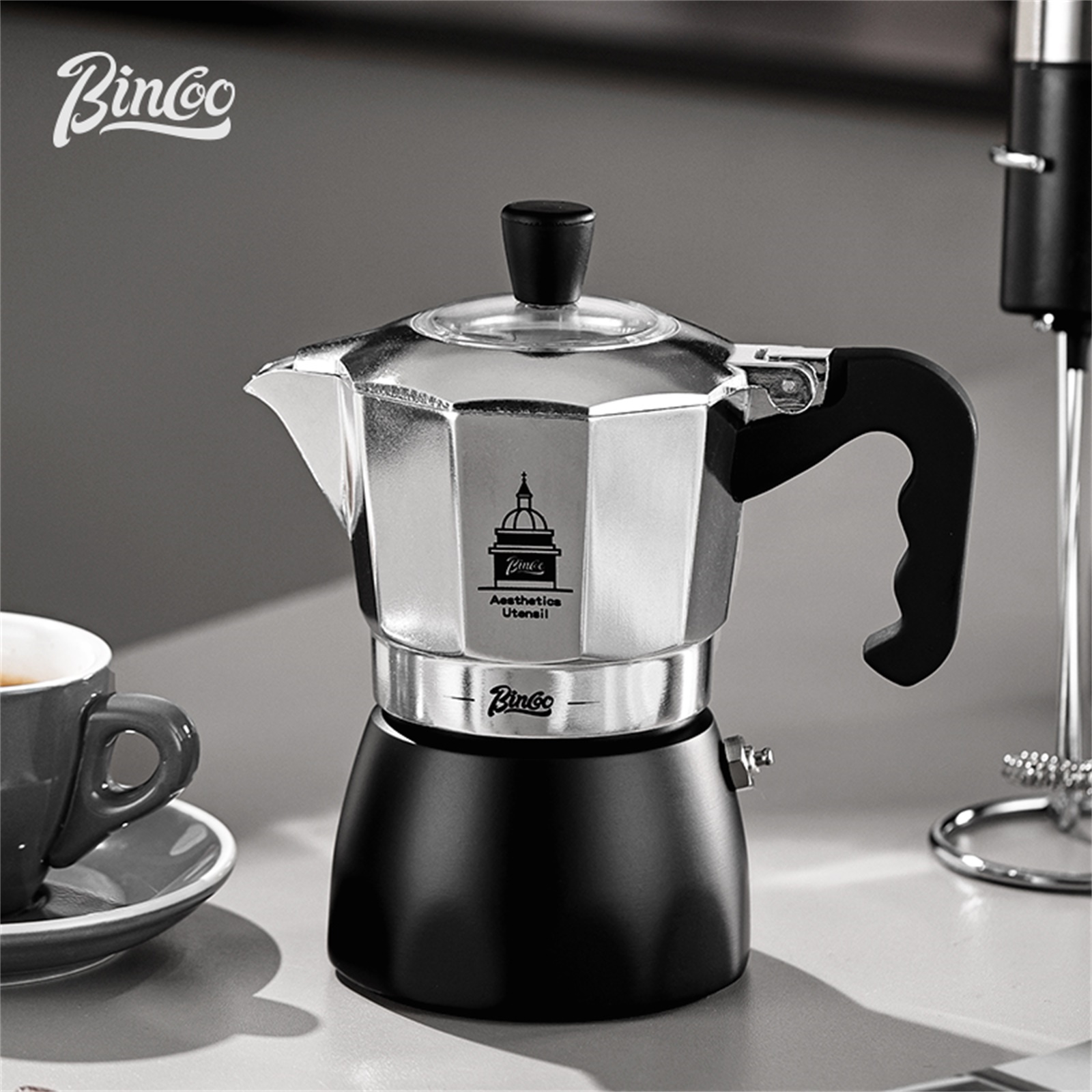 BINCOO Dwu-zaworowy Moka Pot,  – Coffee Equipment Brands recenzja i cena