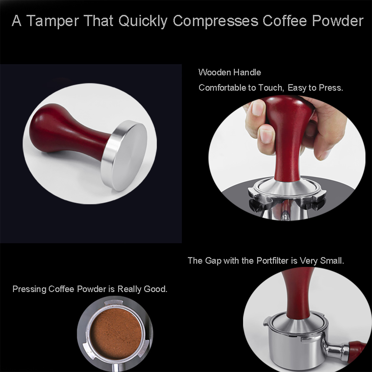 51mm 53mm 58mm Espresso Tamper – Coffee Shop Equipment recenzja i cena